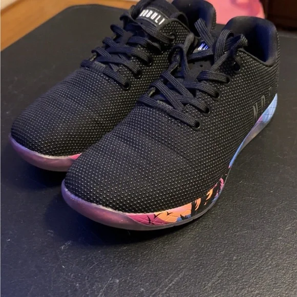 NOBULL | Shoes | Nobull Black Athletic Shoes With Multicolor  display picture 3
